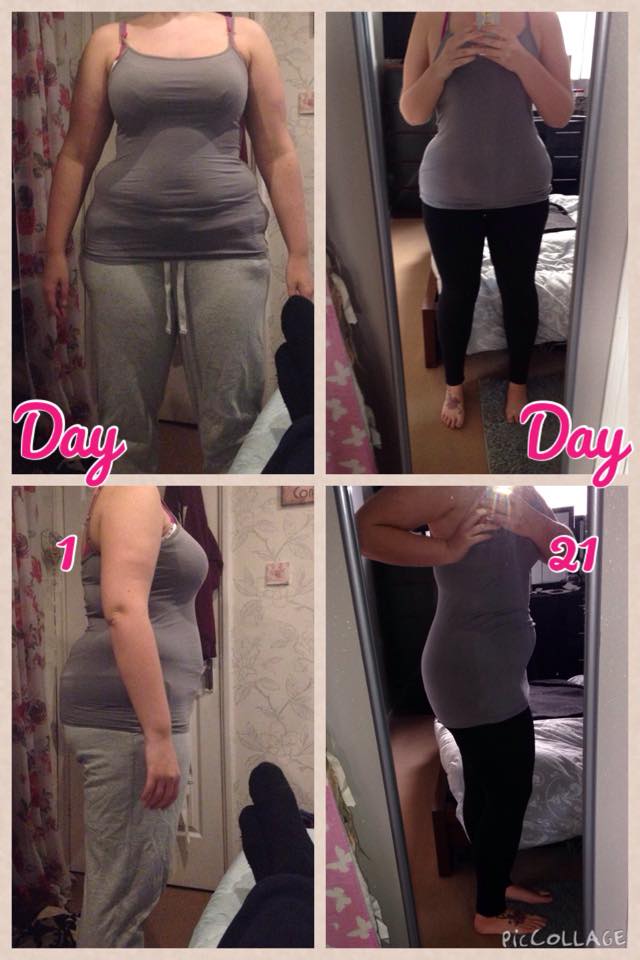 Aimee’s Before and After…