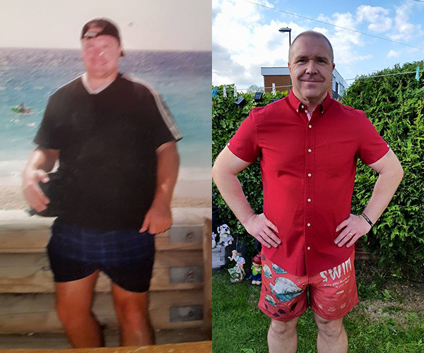 Steve’s Before and After Photo’s….