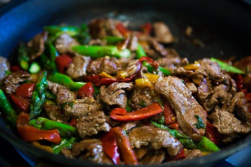 Pinchaninch Quick Beef Stir Fry….